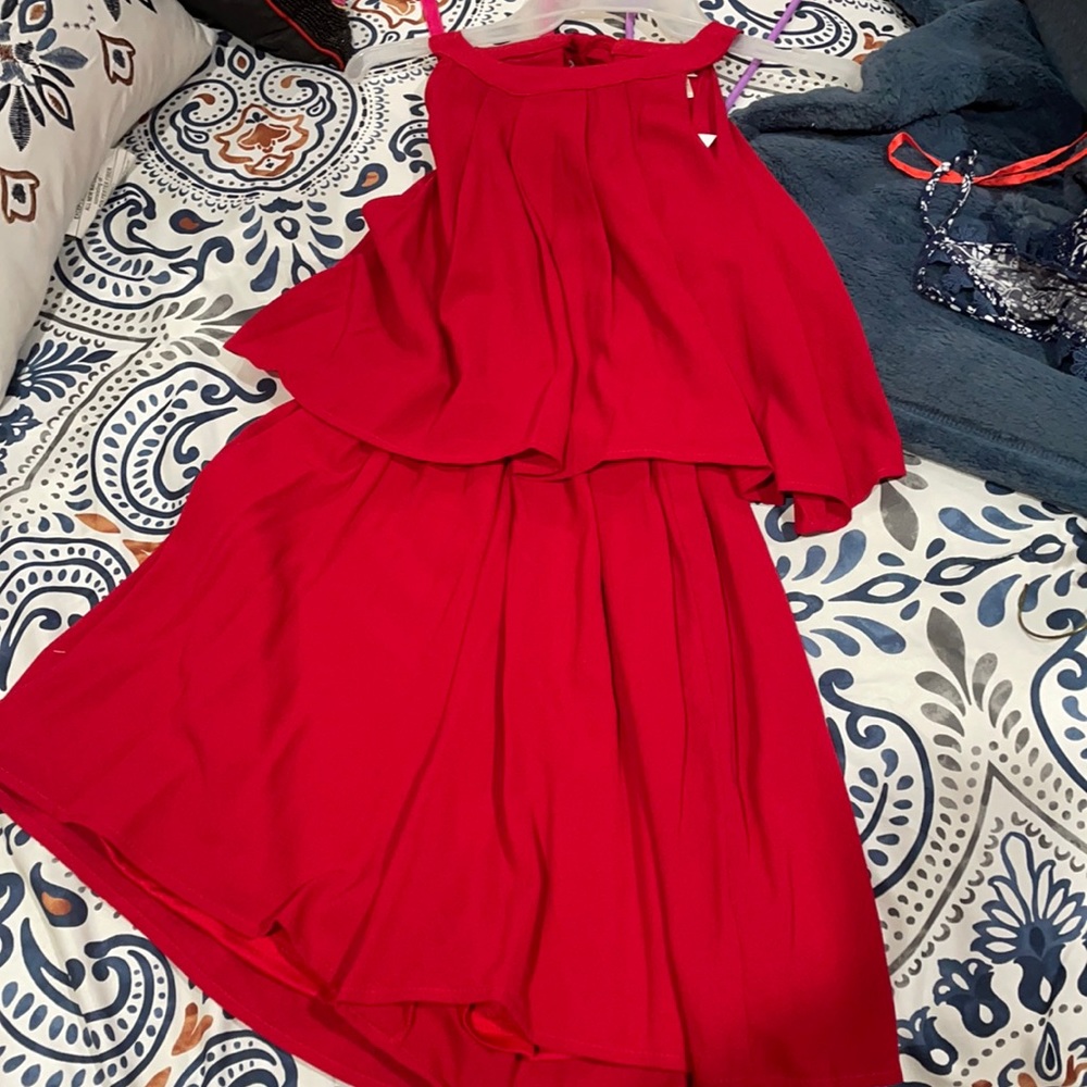 Day Trip red romper